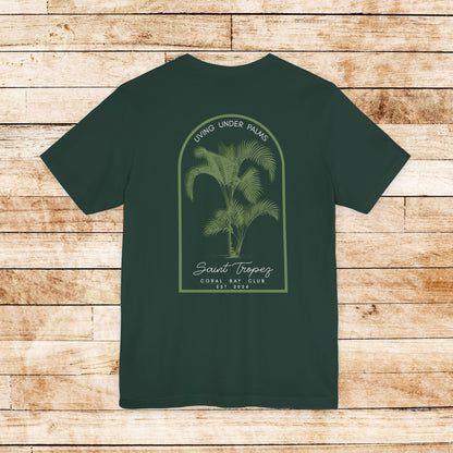 Shirt Allrounder Palms of St. Tropez Rückenmotiv