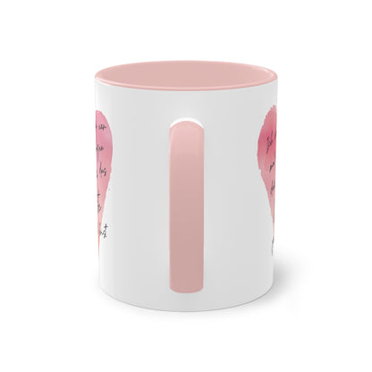 Tasse "...dass du das Größte für mich bist"