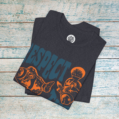 Surfer Shirt "Respect the Locals"