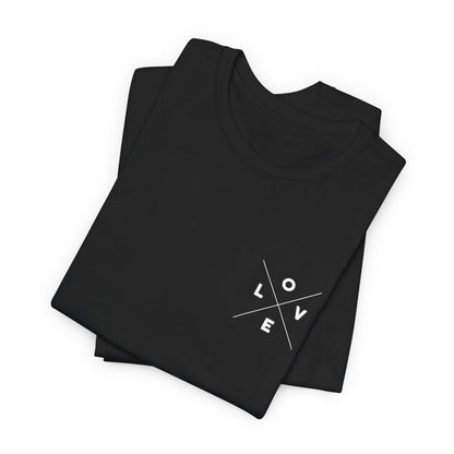 minimalistisches Liebessymbol   für Verliebte als Geschenk zum Jahrestag, Hochzeitstag , Valentinstag, bequemes Shirt