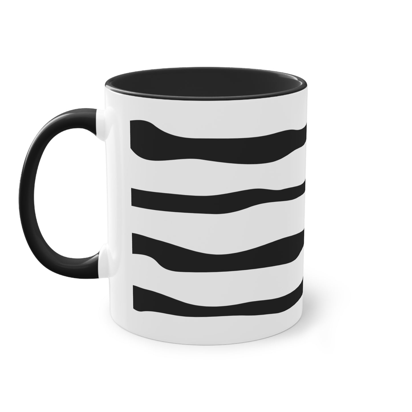 Tasse "Wild Lines"  stilvolles Boho Design in schwarz weiß aus der Kollektion "Mare"
