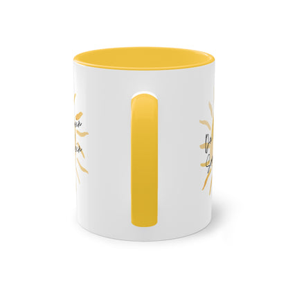 Tasse "Du bist mein Sonnenschein" Geschenk für die Liebsten im stilvollen Wasserfarben Design, Geschenk zum Jahrestag
