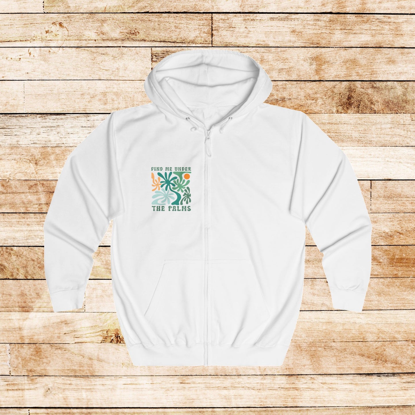 Unisex Full Zip Hoodie