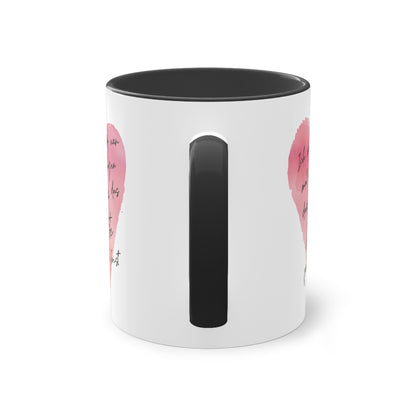 Tasse "...dass du das Größte für mich bist"