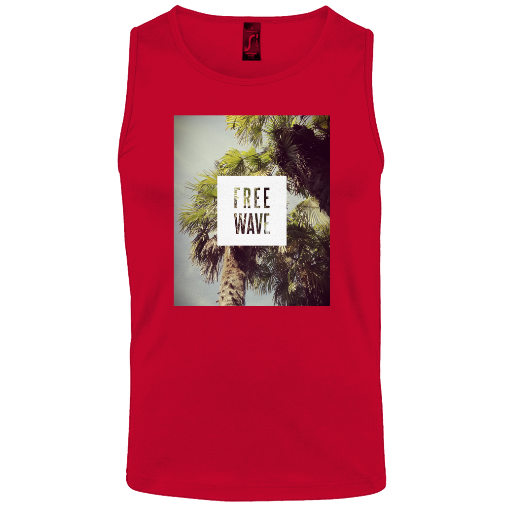 Tanktop Boxy "Free Wave"