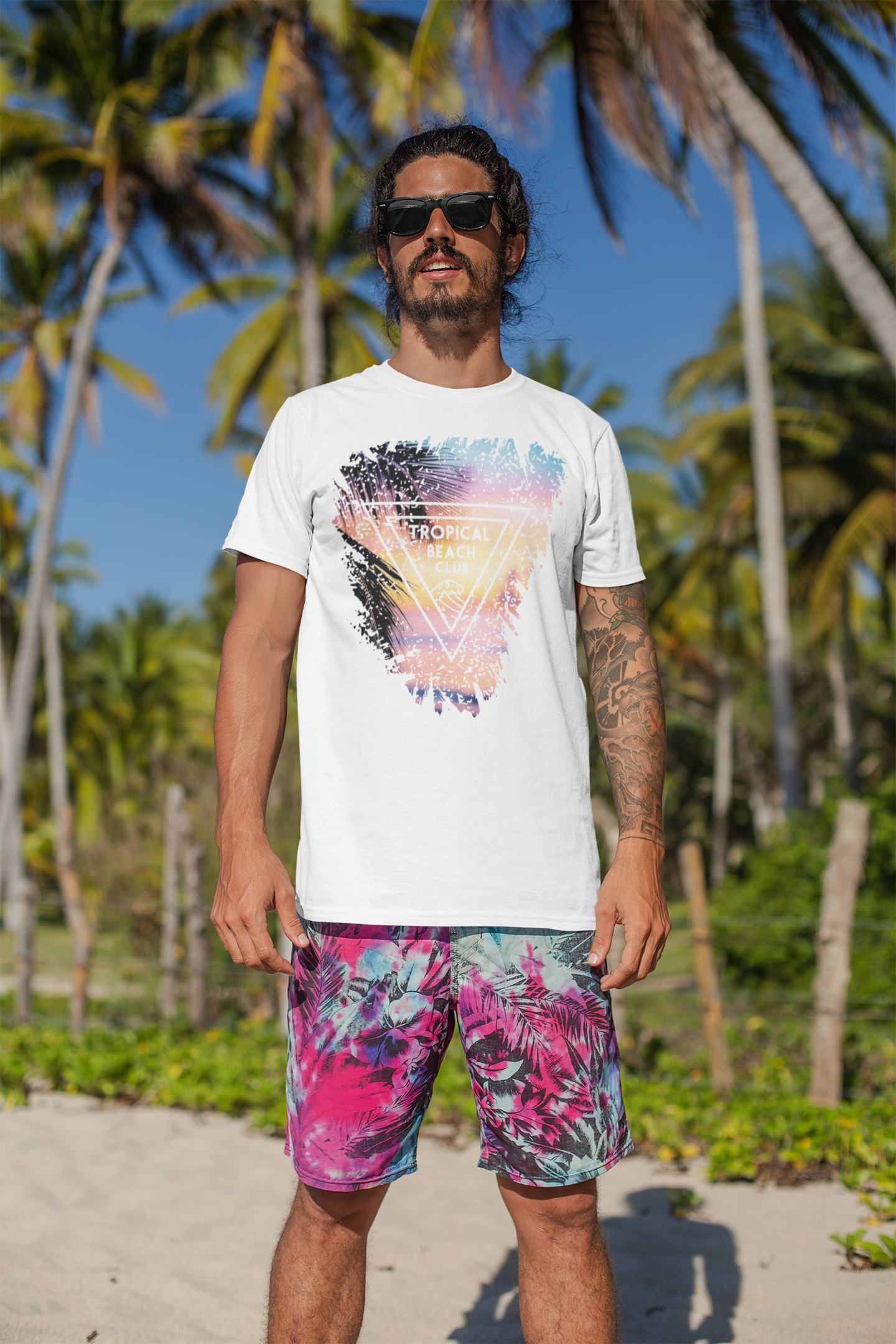 Tropical Beach Club Tee