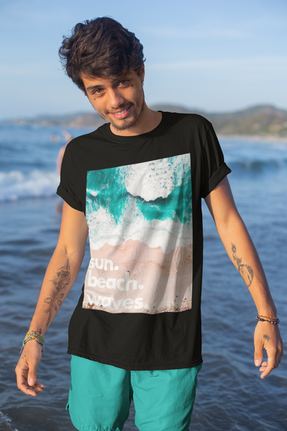 Surfer Shirt "Sun. Beach. Waves.""