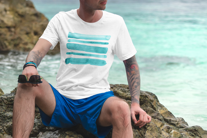 Surfer Shirt "Watercolor Ocean"