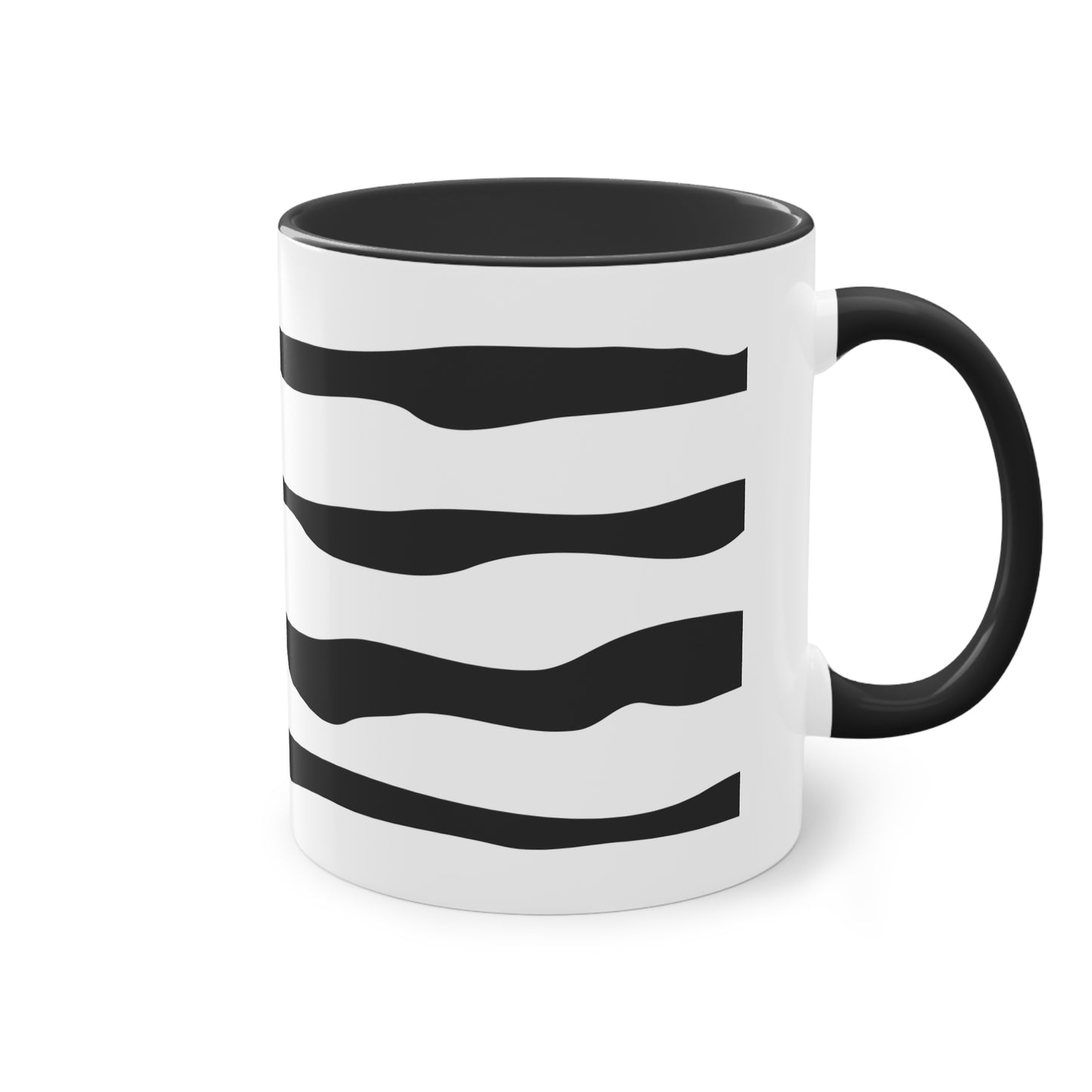 Tasse "Wild Lines"  stilvolles Boho Design in schwarz weiß aus der Kollektion "Mare"