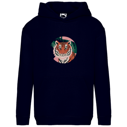 Kids Basic Hoodie Tiger kopf