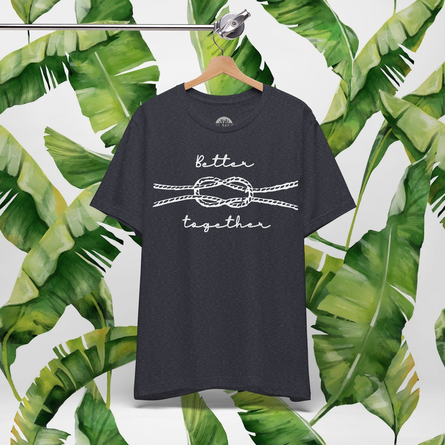 Allrounder Shirt mit Knotendesign "Better Together"