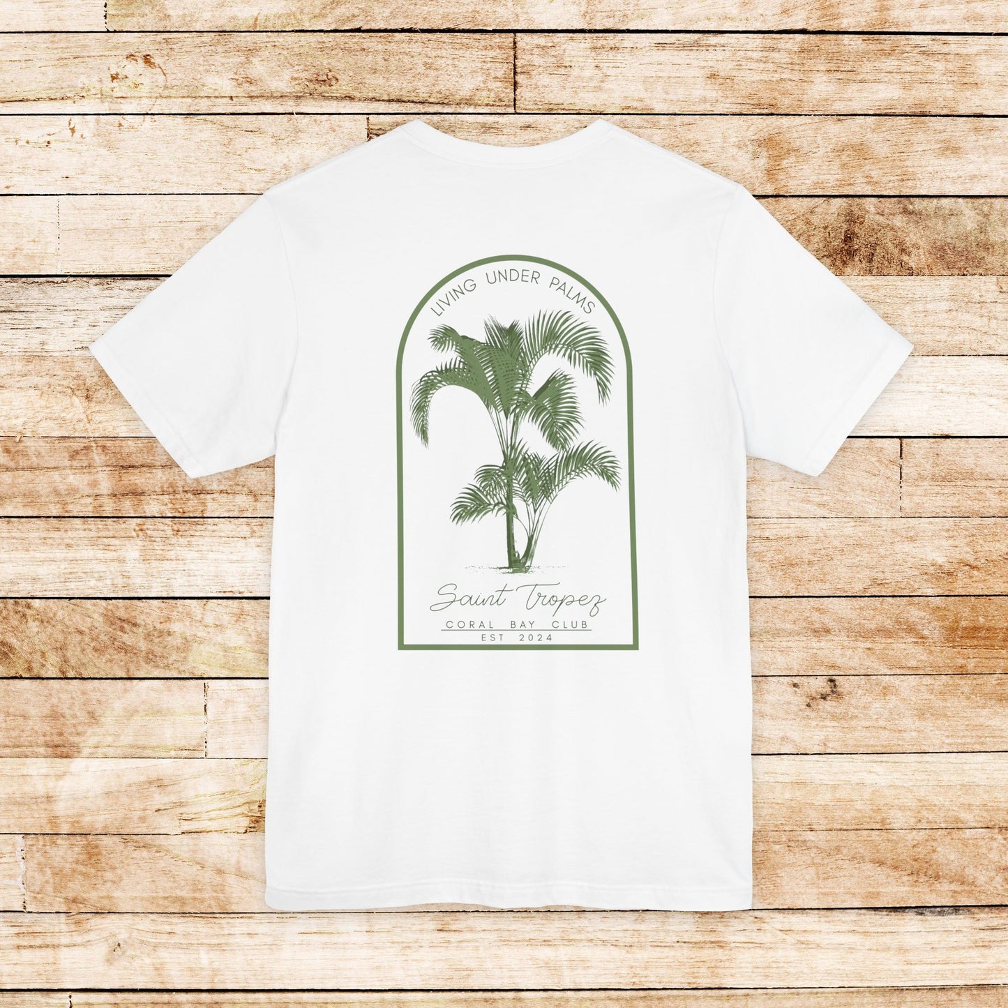 Shirt Allrounder Palms of St. Tropez Rückenmotiv