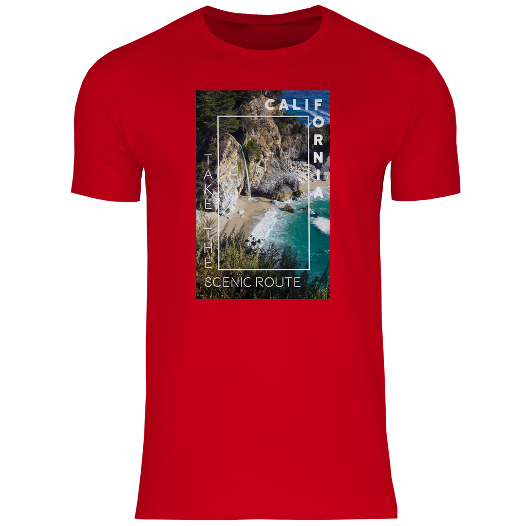 Herren T-Shirt Take the Scenic Route