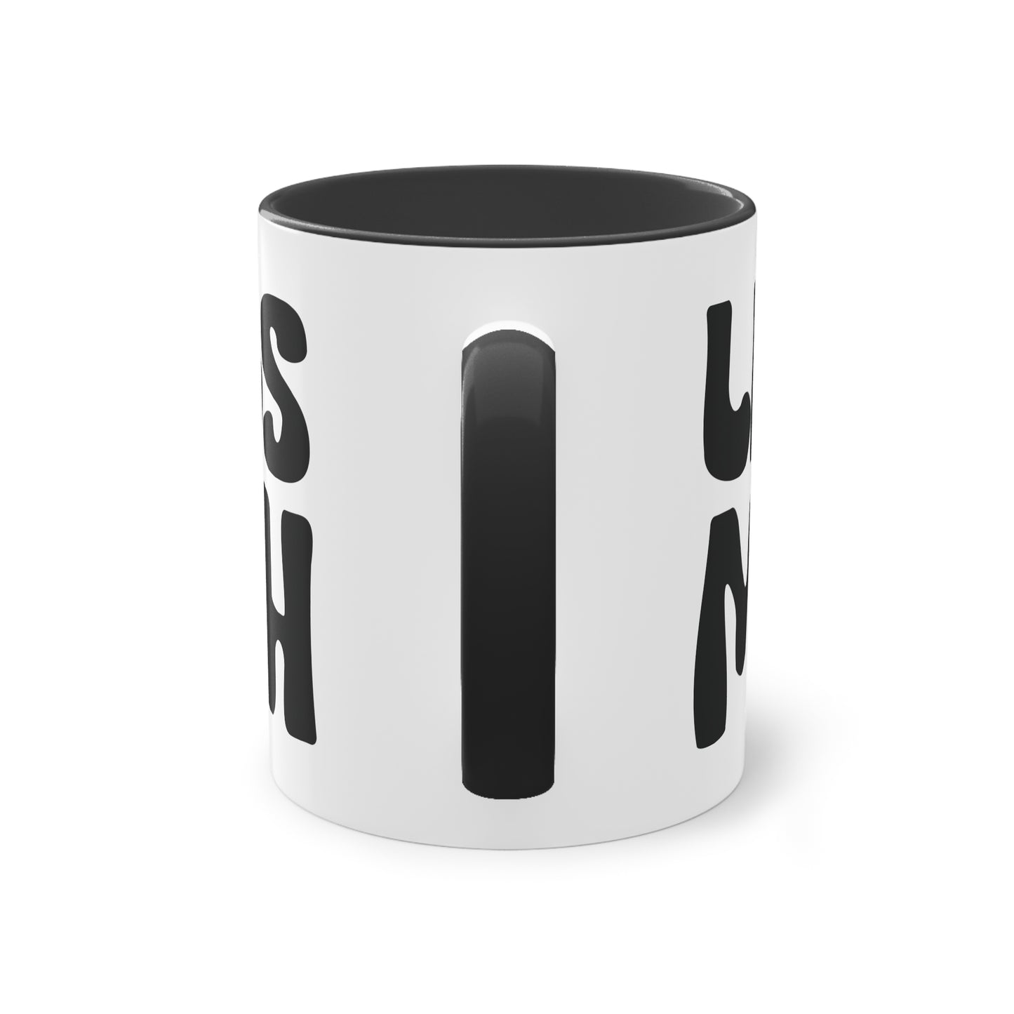 Tasse "Lieblingsmensch" Geschenk für die Liebsten stilvolles Design in  schwarz weiß Kollektion "Mare" Geschenk zum Jahrestag