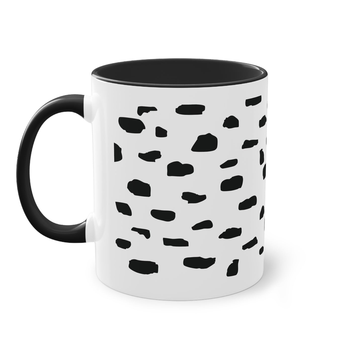 Tasse "Wild Dots"  stilvolles Boho Design in schwarz weiß aus der Kollektion "Mare"