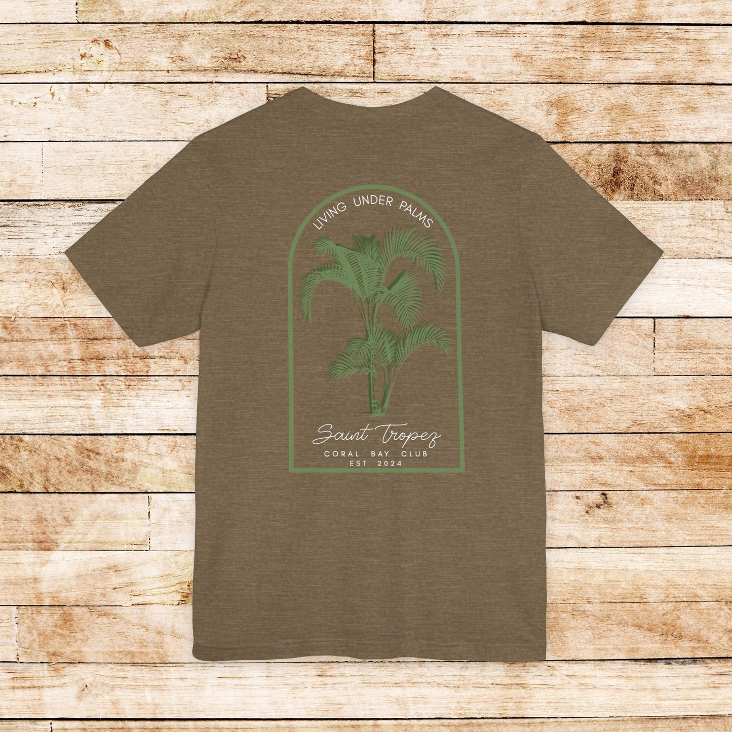 Shirt Allrounder Palms of St. Tropez Rückenmotiv