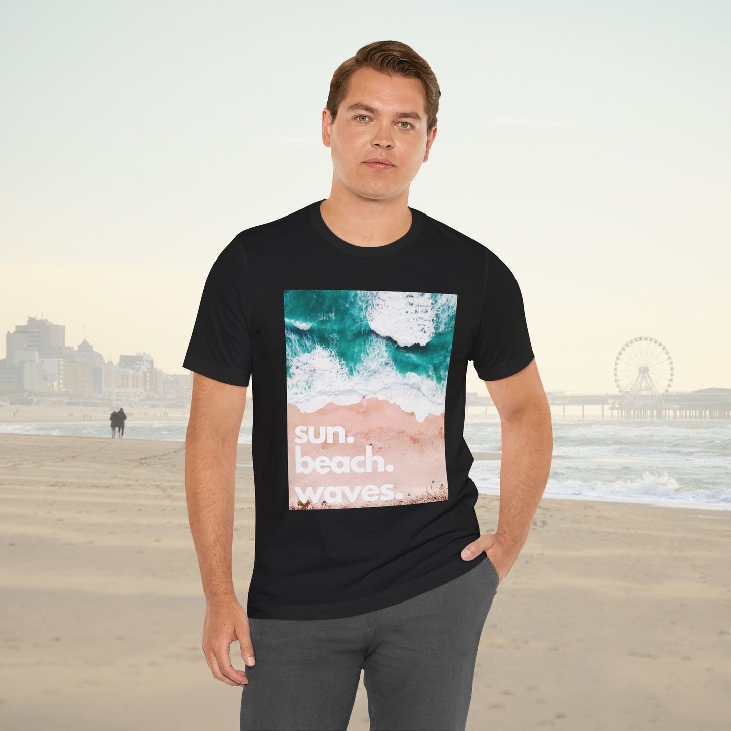 Surfer Shirt "Sun. Beach. Waves.""