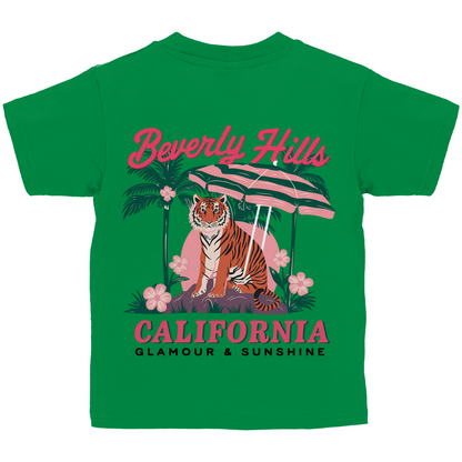 Kinder Basic T-Shirt Tiger Sunshine