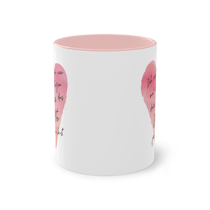 Tasse "...dass du das Größte für mich bist"
