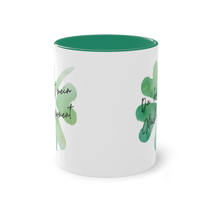 Tasse "Du bist mein Glücksmoment" Geschenk für die Liebsten stilvolles Wasserfarben Design, Geschenk zum Jahrestag