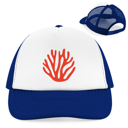 Retro Trucker Cap Koralle