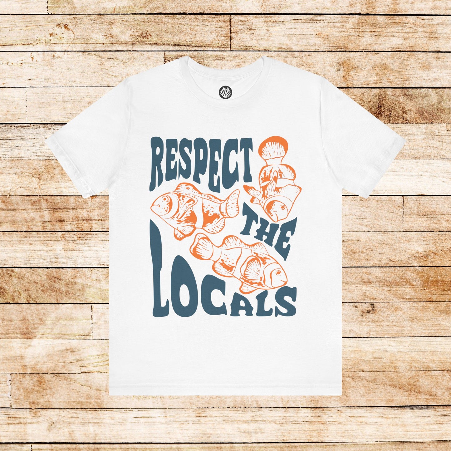 Surfer Shirt "Respect the Locals"