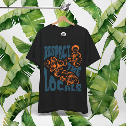 Surfer Shirt "Respect the Locals"
