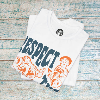 Surfer Shirt "Respect the Locals"