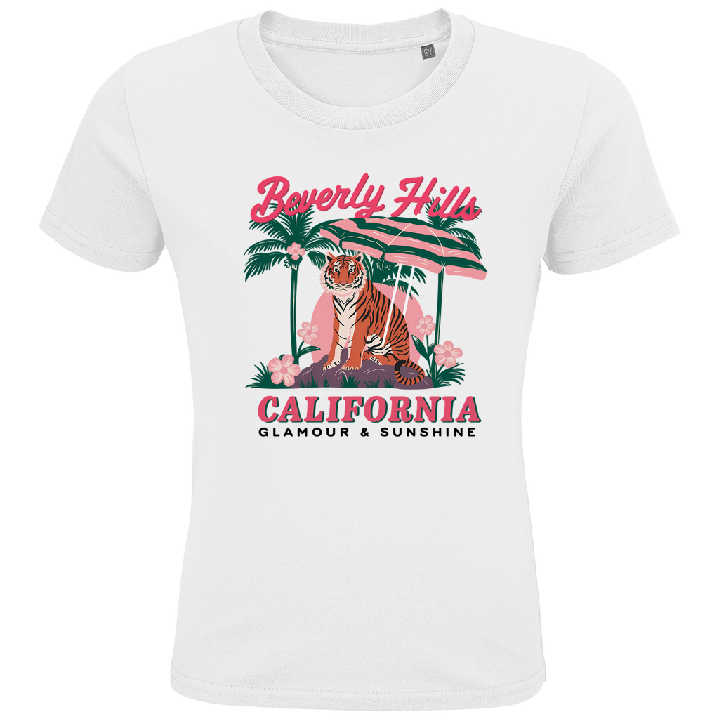 Kids Premium Bio T-Shirt Tiger Sunshine