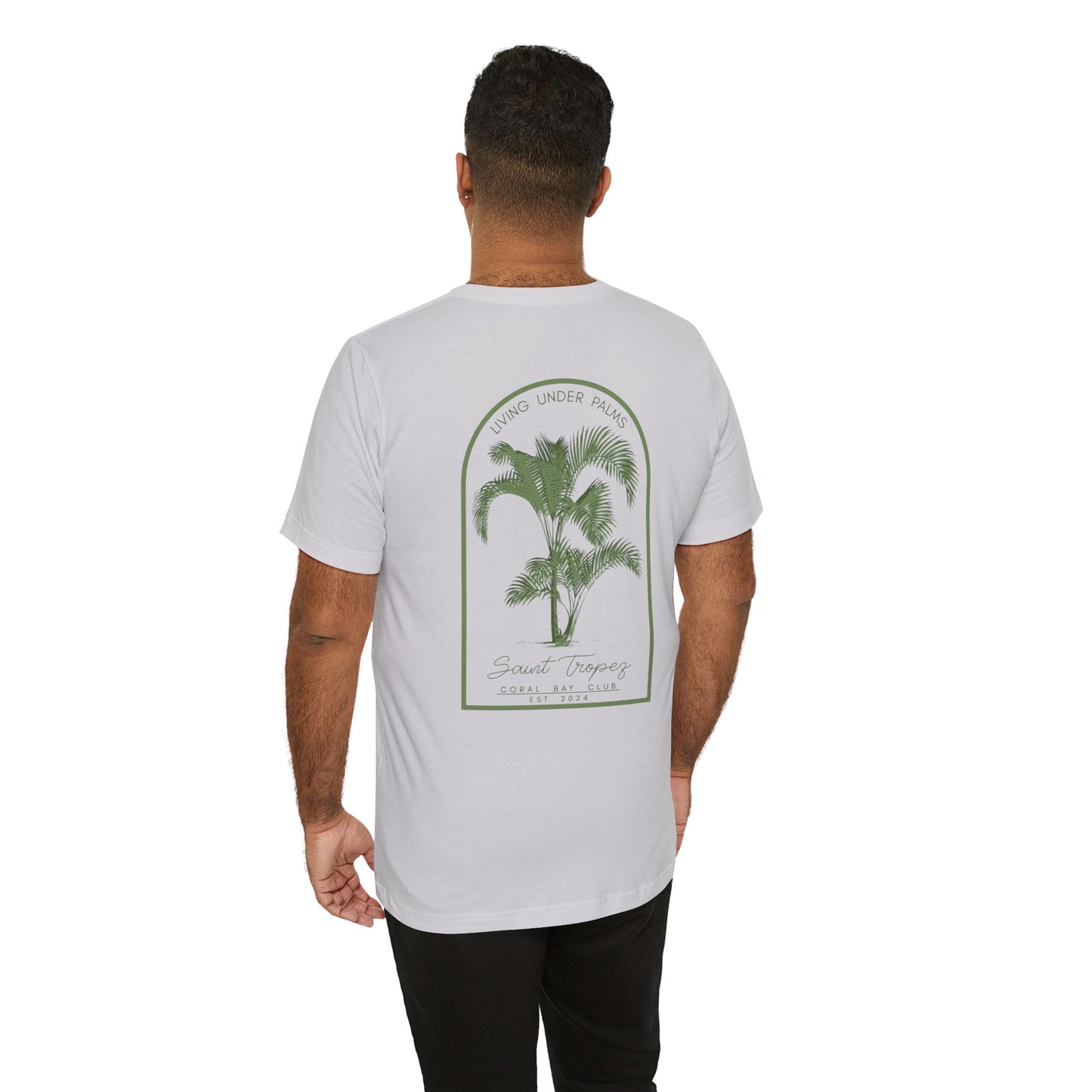 Shirt Allrounder Palms of St. Tropez Rückenmotiv