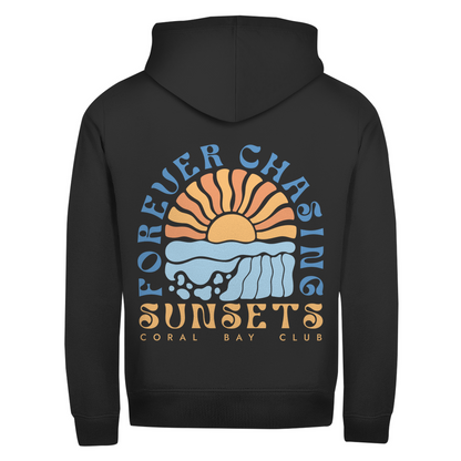Zipper Hoodie Nui "Forever chasing Sunsets"