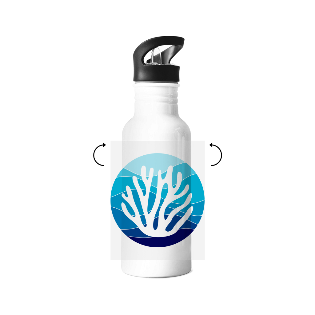 Edelstahl-Trinkflasche Koralle CBC