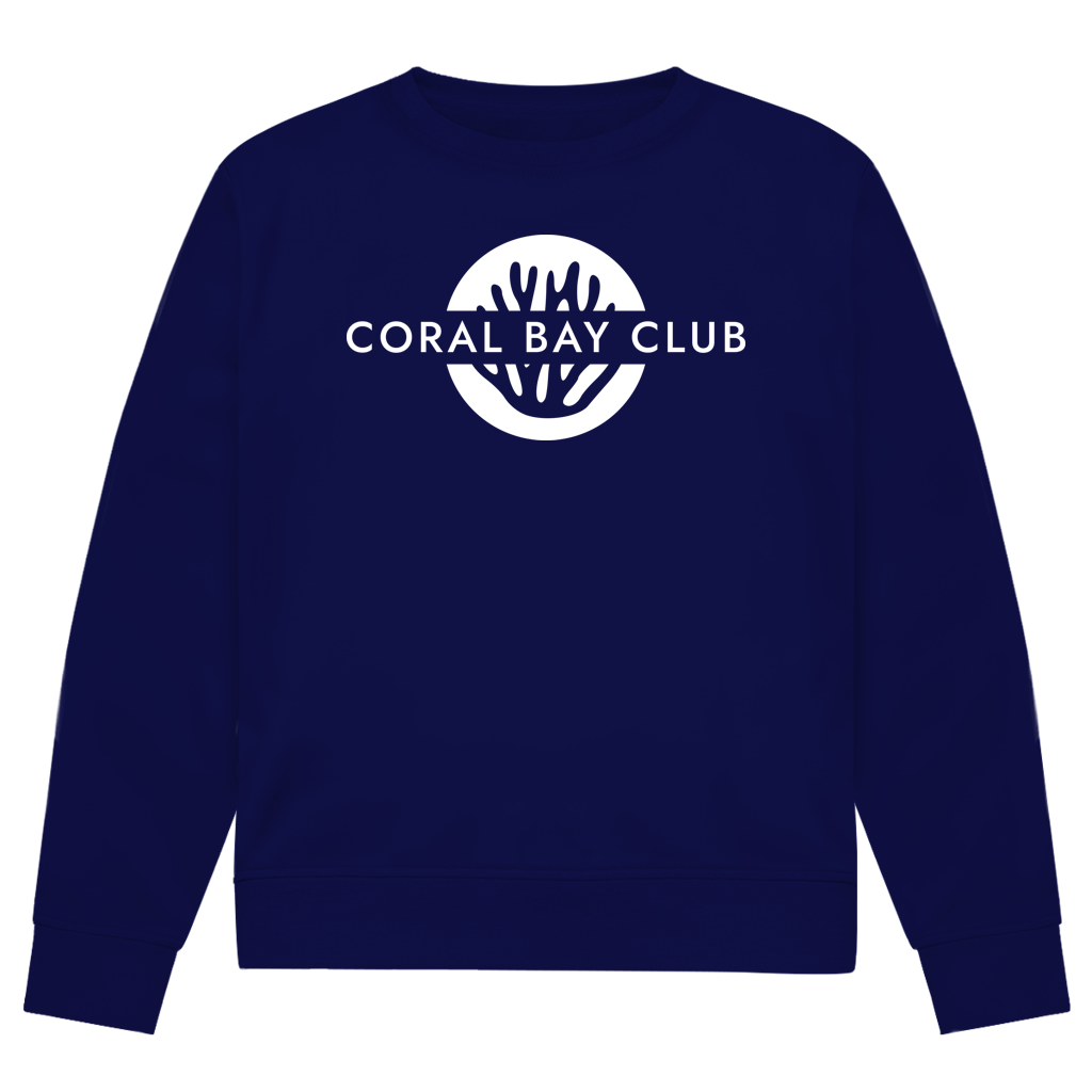 Sweater Crew "Coral Bay Club Logo"