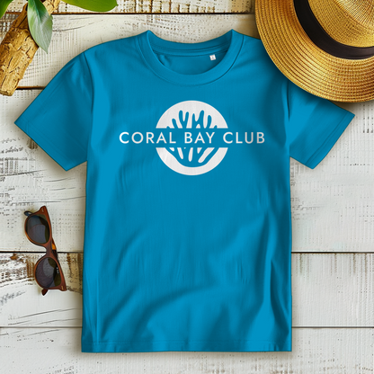 Damen Premium Bio T-Shirt CORAL BAY CLUB LOGO White