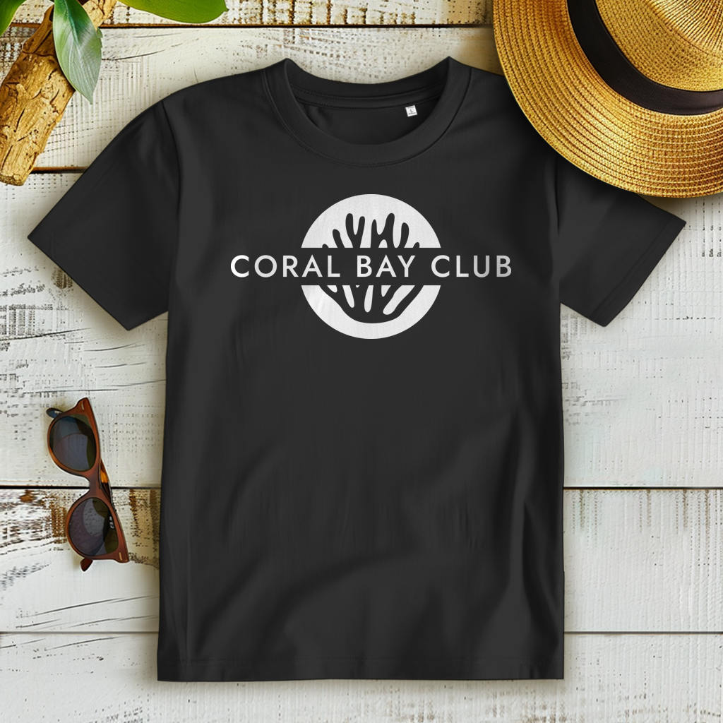 Damen Premium Bio T-Shirt CORAL BAY CLUB LOGO White