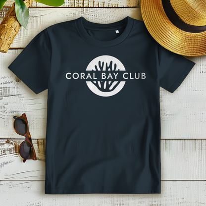 Damen Premium Bio T-Shirt CORAL BAY CLUB LOGO White