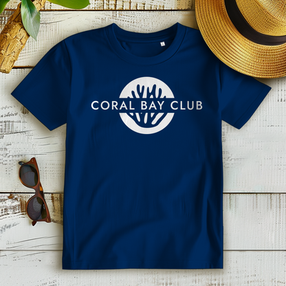 Damen Premium Bio T-Shirt CORAL BAY CLUB LOGO White