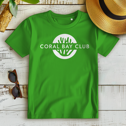 Damen Premium Bio T-Shirt CORAL BAY CLUB LOGO White
