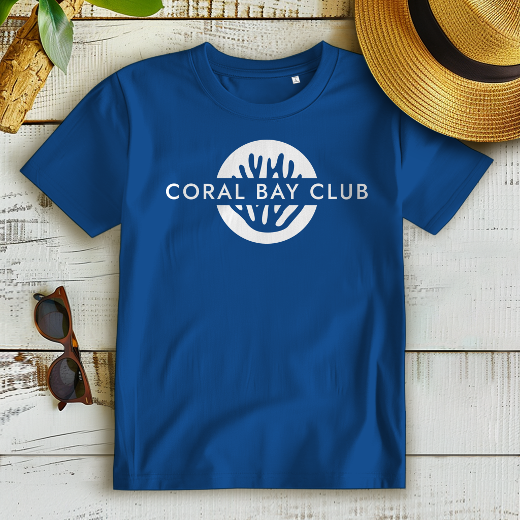 Damen Premium Bio T-Shirt CORAL BAY CLUB LOGO White