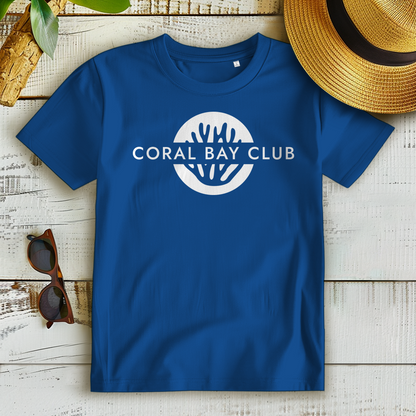 Damen Premium Bio T-Shirt CORAL BAY CLUB LOGO White