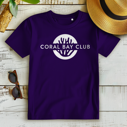 Damen Premium Bio T-Shirt CORAL BAY CLUB LOGO White