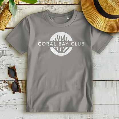Damen Premium Bio T-Shirt CORAL BAY CLUB LOGO White