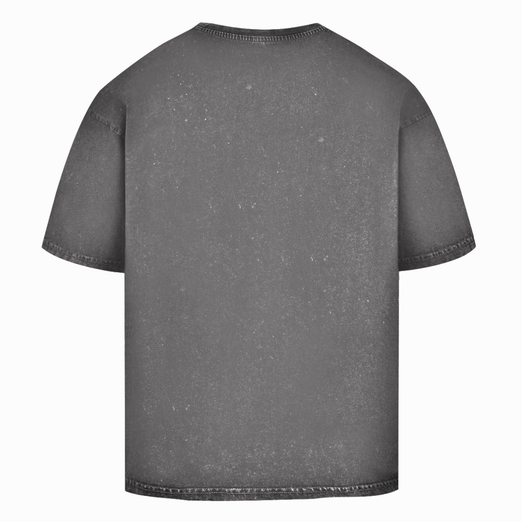 Oversize Washed T-Shirt CORAL BAY CLUB LOGO White
