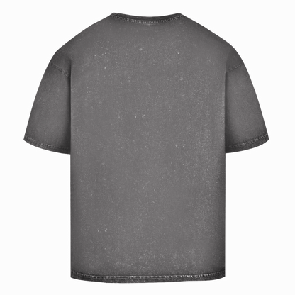 Oversize Washed T-Shirt CORAL BAY CLUB LOGO White