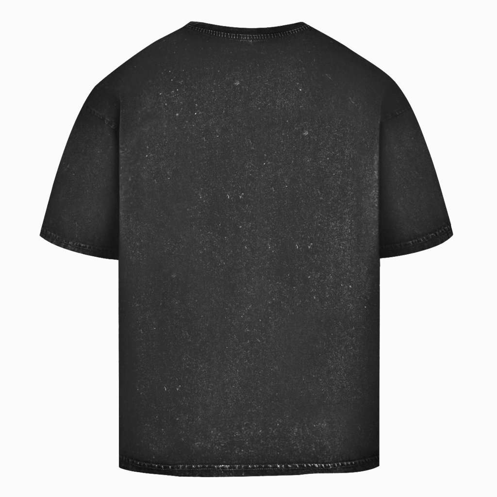 Oversize Washed T-Shirt CORAL BAY CLUB LOGO White