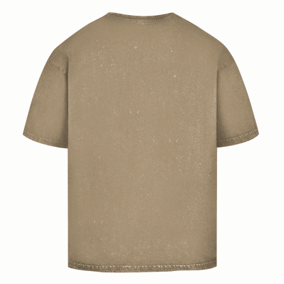 Oversize Washed T-Shirt CORAL BAY CLUB LOGO White