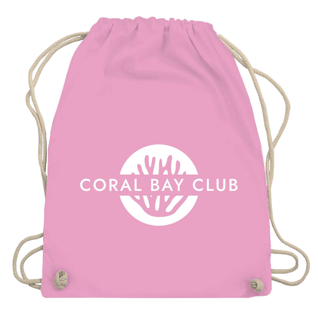 Turnbeutel CORAL BAY CLUB LOGO White