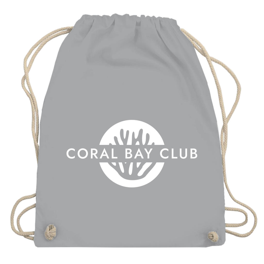 Turnbeutel CORAL BAY CLUB LOGO White