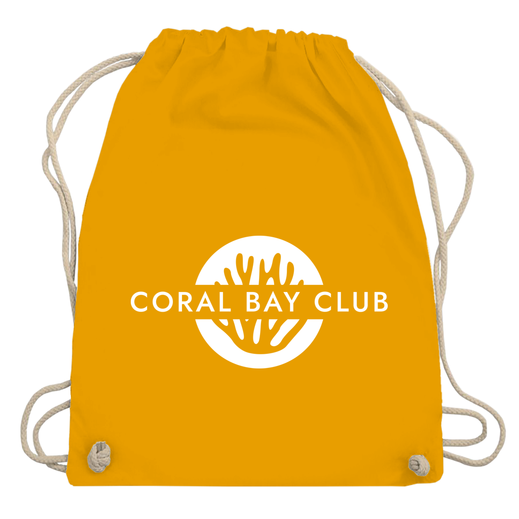 Turnbeutel CORAL BAY CLUB LOGO White