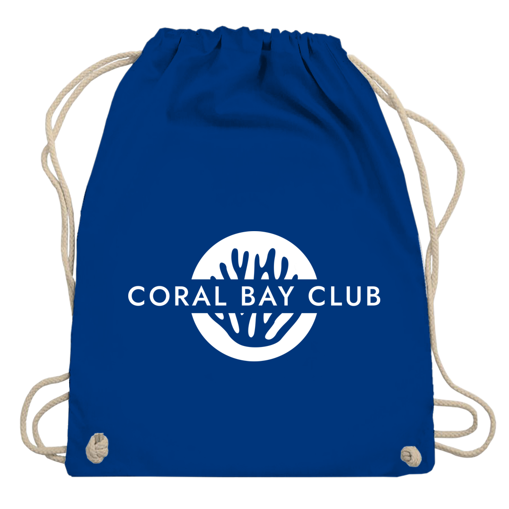 Turnbeutel CORAL BAY CLUB LOGO White